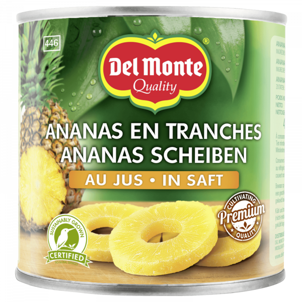 DelMonte 435g Ananasscheiben in Saft