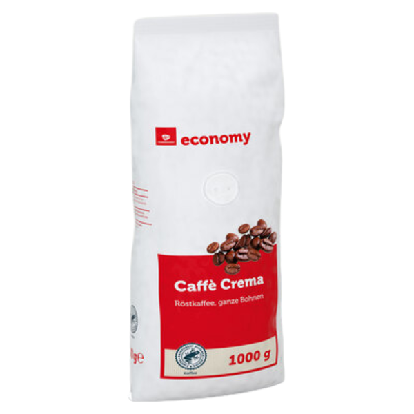 Economy Caffè Crema Bohne Aromatisch 1kg
