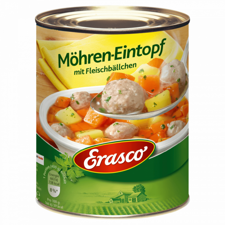 Erasco Möhren-Eintopf Fleischbällchen 800g