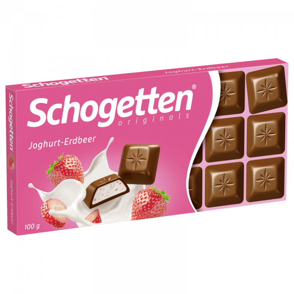 Schogetten Schokolade Joghurt-Erdbeere, 100g