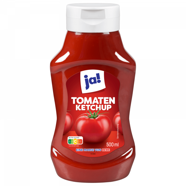 Tomatenketchup von Ja! Flasche 500ml