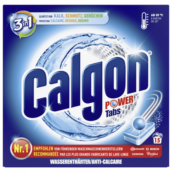 Calgon 3in1 Tabs 15er Packung Antikalk