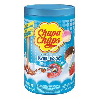 Chupa Chups Milky in 100er Box, 1,2kg