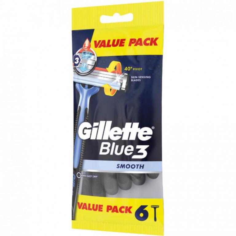 Gillette Blue3 Einwegrasierer 6er
