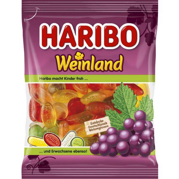 Haribo Weinland Früchte 175g Beutel