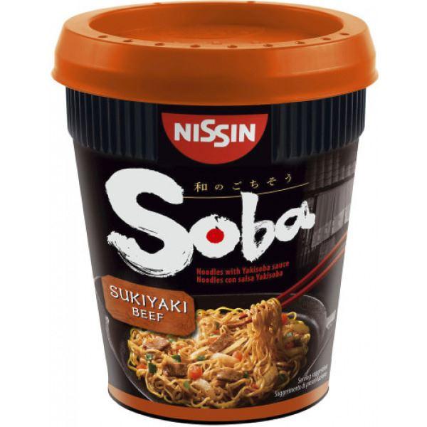 Soba Instant-Nudeln 89g Soba Cup Beef