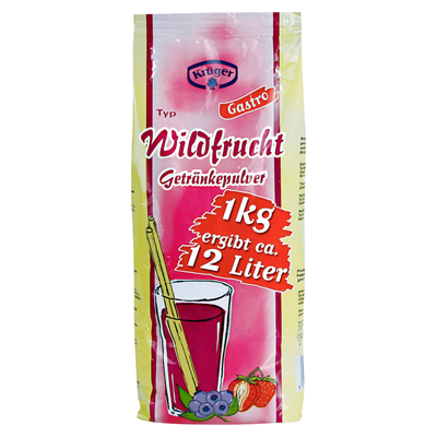 Krüger Wildfrucht Getränkepulver, 1kg