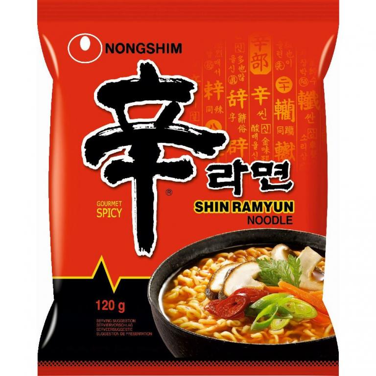 Nongshim Nudelsuppe Spicy 120g