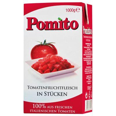 Pomito Tomaten Fruchtfleisch Stücken 1L