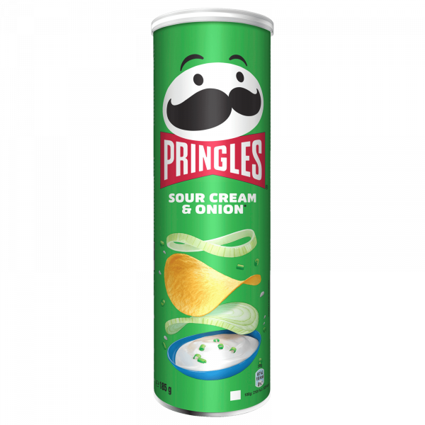 Pringles Sourcream Oni 185g Dose