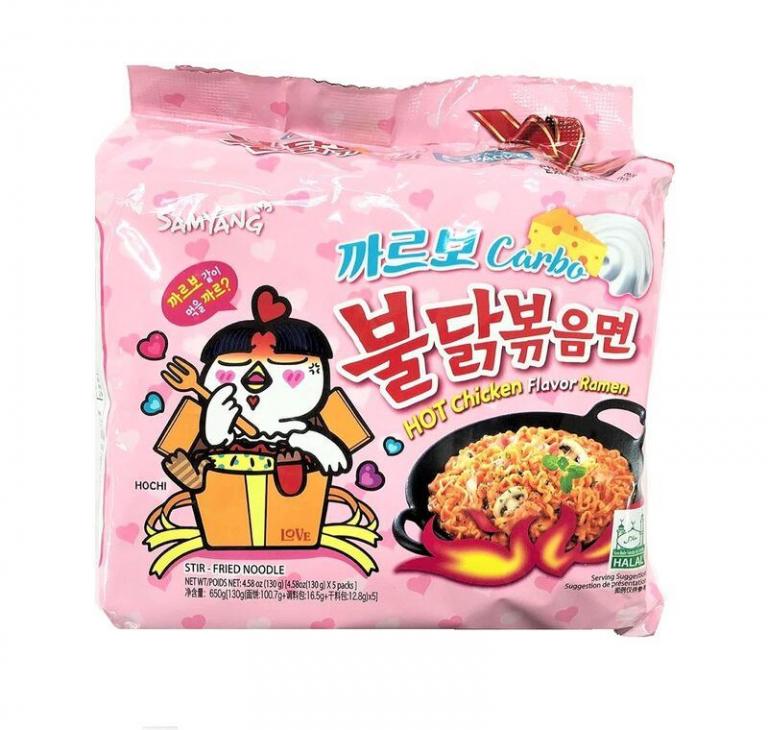 Samyang Hot Chicken Flavour Carbonara
