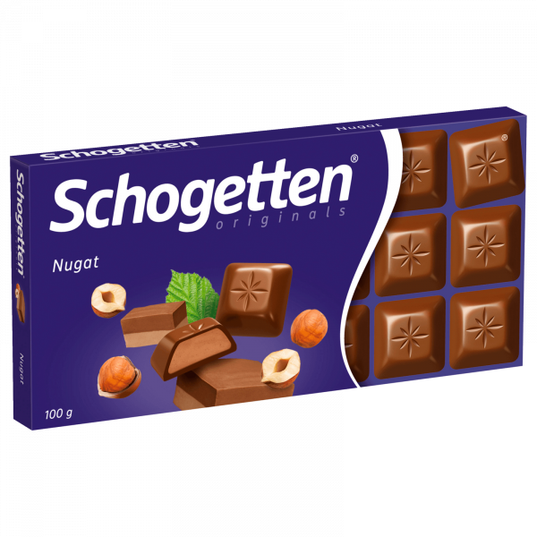 Schogetten Schokolade Nuss-Nugat, 100g