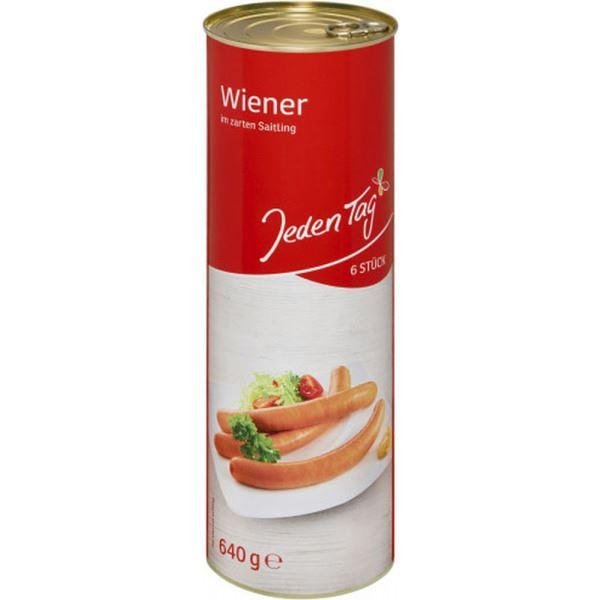 6 Wiener in zarten Saitling 300g Dose